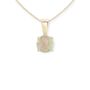 Genuine White Fire Opal Necklace In 9ct Gold, thumbnail 3 of 12