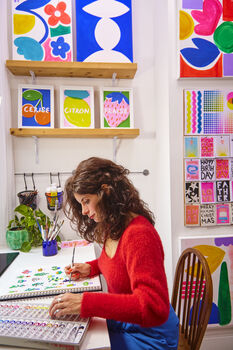 French Lemon Colourful Kitchen Print, 5 of 8