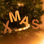 Personalised Letter Christmas Tree Decoration, thumbnail 1 of 3