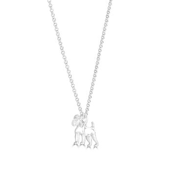 Personalised Schnauzer Sterling Silver Necklace, 4 of 10
