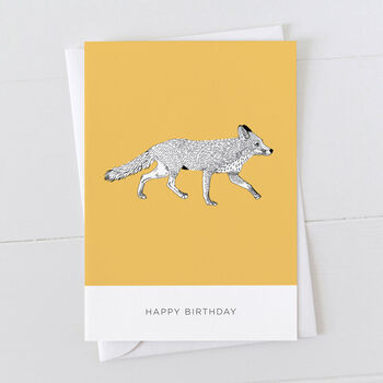 Fox Gift Wrap Pack With Card Option, 3 of 7