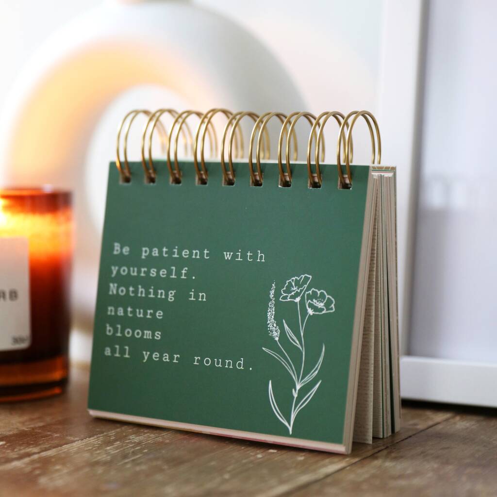 Positivity Desktop Flip Chart By Lisa Angel | notonthehighstreet.com