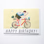 Bike Birthday Card, thumbnail 1 of 3