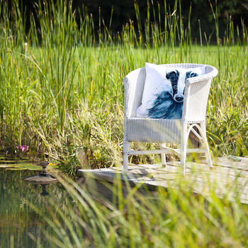 Inky Badger Water Resistant Outdoor Garden Cushion, 3 of 8