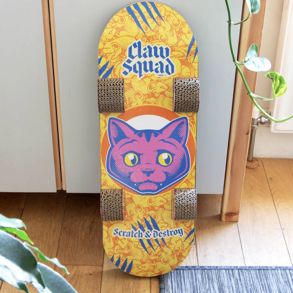 Cat Scratch Skateboard, 1 of 4