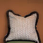 Brown Fringed Cushion Cover, thumbnail 2 of 6