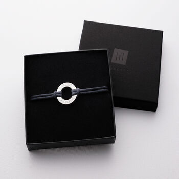 Men's Personalised Cord Washer Bracelet, 4 of 4