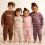 Siblings Personalised Organic Cotton Tracksuit Brother Or Sister, thumbnail 1 of 7