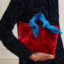 Red Small Tote Handbag Womens Gift, thumbnail 1 of 5