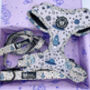 Space Star Planet Strong Fabric Clip Dog Puppy Collar, thumbnail 5 of 5