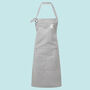 Premium Canvas Personalised Apron With Initials, thumbnail 4 of 10