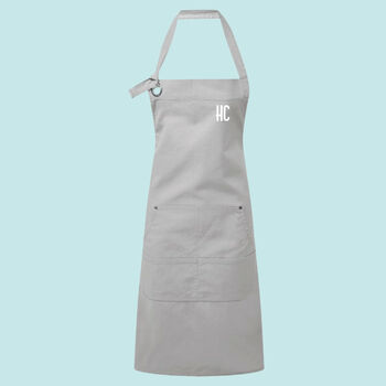 Premium Canvas Personalised Apron With Initials, 4 of 10