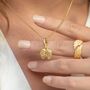 18ct Gold Angel Wings Necklace, thumbnail 1 of 6