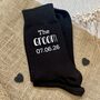 Bride And Groom Wedding Day Socks, thumbnail 4 of 4