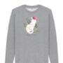 Personalised White Cat Christmas Jumper, thumbnail 3 of 6
