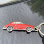 Classic Red Sports Car Keyring, thumbnail 3 of 4