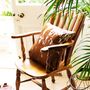 Brown And White Natural Cowhide Cushion Cover, thumbnail 1 of 6