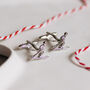 Skiing Cufflinks, thumbnail 1 of 6