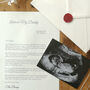 A Letter To My Daddy From The Bump Personalised Keepsake, thumbnail 5 of 11