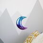 Rainbow Ombre Personalised LED Hanging Moon Light, thumbnail 11 of 12