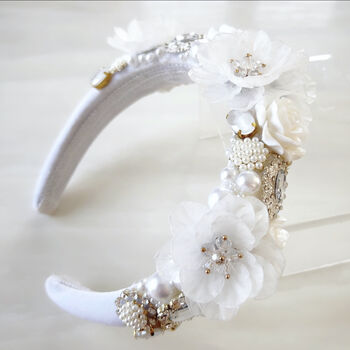 Padded Jewel Hen Party Headband, 4 of 5