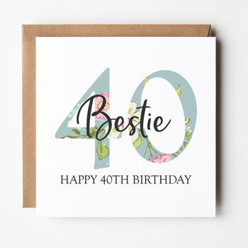 20th, 30th, 40th Birthday Card For Her, 6 of 10