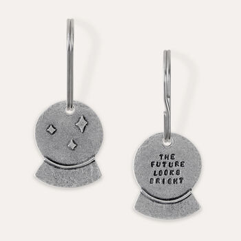 'The Future Looks Bright' Crystal Ball Keyring, 3 of 6