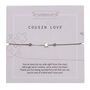 Cousin Star Bracelet | Jewellery Gift For Cousin, thumbnail 1 of 6