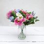 Wild Everlasting Peony And Garden Flowers Bouquet, thumbnail 2 of 4