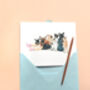 French Bulldog Funny Illustrated Greetings Card, thumbnail 5 of 6