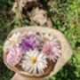 Vintage Pink And White Wooden Flower Bouquet, thumbnail 2 of 2