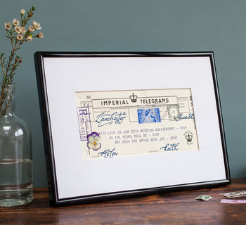 Personalised Anniversary Telegram, 9 of 12