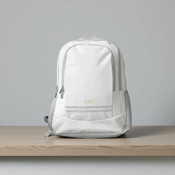 Personalised T20 White Cricket Backpack, 9 of 10