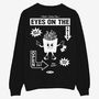 Eyes On The Fries Graphic Sweatshirt In Black, thumbnail 1 of 2