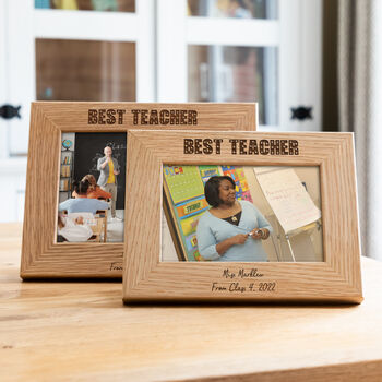 Personalised Best Teacher Photo Frame, 3 of 3