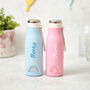 Personalised Rainbow Stainless Steel Bottle Gift Kids, thumbnail 1 of 6