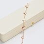 Cannes D’or Gold Cream Blossom Ombré Jewelery Box, thumbnail 2 of 9