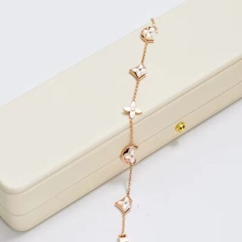 Cannes D’or Gold Cream Blossom Ombré Jewelery Box, 2 of 9