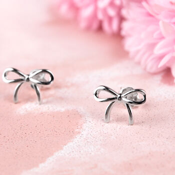 Friendship Bow Bracelet And Matching Earrings Set, 4 of 6