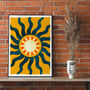 Apollo Contemporary Cornish Sun Art Print, thumbnail 1 of 5