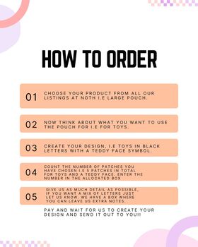 Personalised Small Patch Pouch With Four Patches Sewn On, 3 of 12