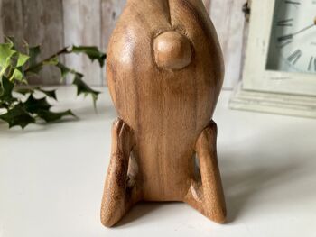 11cm Yoga Bunny Rabbit Figurine Pilates Statue Gift, 5 of 10