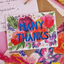 'Many Thanks' Thank You Card, thumbnail 2 of 6