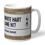 Tottenham Hotspur Street Sign Mug, thumbnail 2 of 3