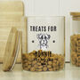 Personalised Dog Breed Glass Treat Jar, thumbnail 5 of 6