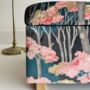 Coffee Table With Storage In Arboreal Cerise Velvet, thumbnail 4 of 4