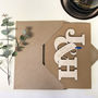 Personalised Entwined Letters Anniversary Card, thumbnail 9 of 12
