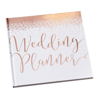 Bride To Be Rose Gold Foiled Wedding Planner, 3 of 3