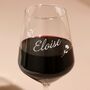 Personalised Floral Wine Glass, thumbnail 2 of 6