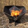 Dodi Compact Personalised Steel Firepit, thumbnail 2 of 4